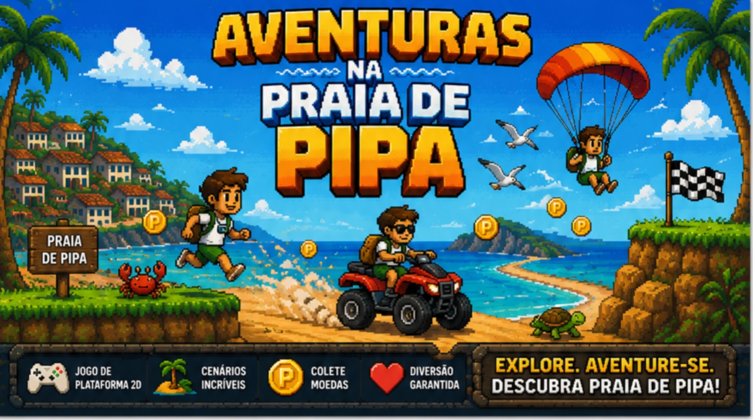Aventuras na Praia de Pipa